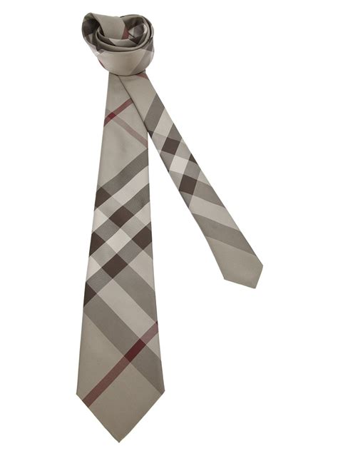 burberry grey tie|burberry ties on sale.